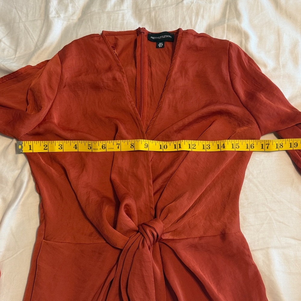PrettyLittleThing Rustic Mini Dress - Picture 7 of 7